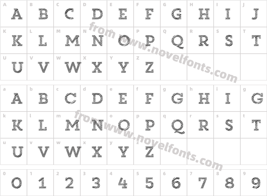 Core Magic 2D Line1Character Map