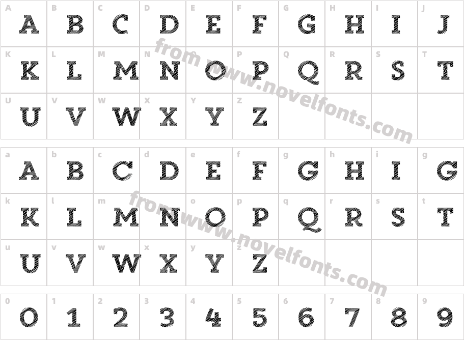 Core Magic 2D Line2Character Map