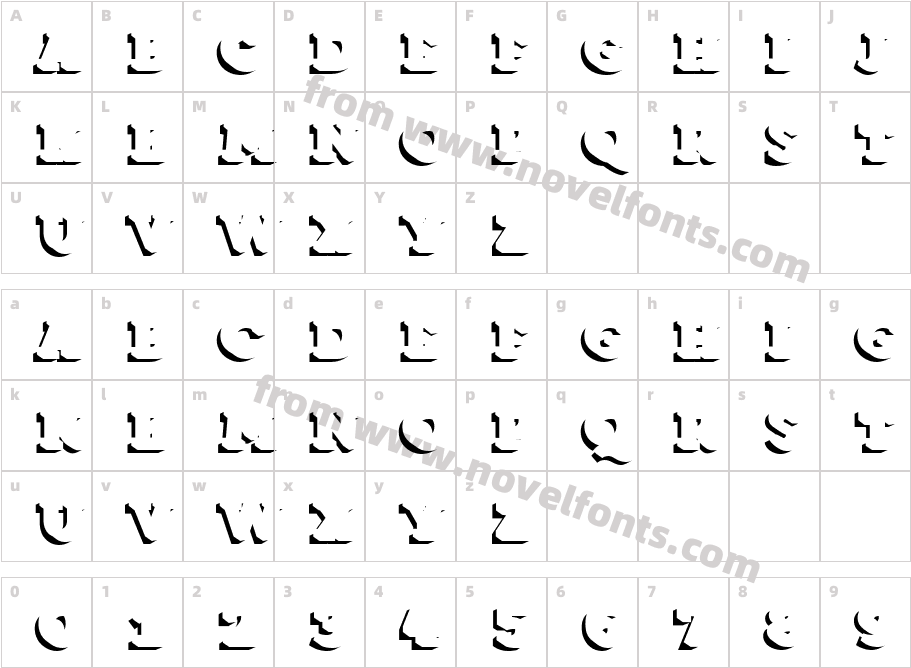 Core Magic 3D ShadowCharacter Map