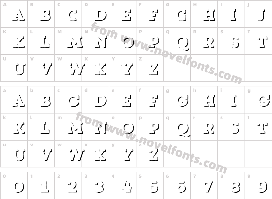 Core Magic Rough 3D Down W00 RgCharacter Map