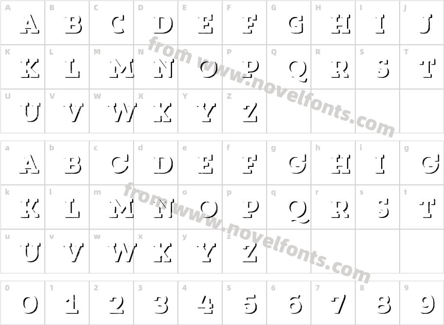 Core Magic Rough 3D Up W00 RgCharacter Map