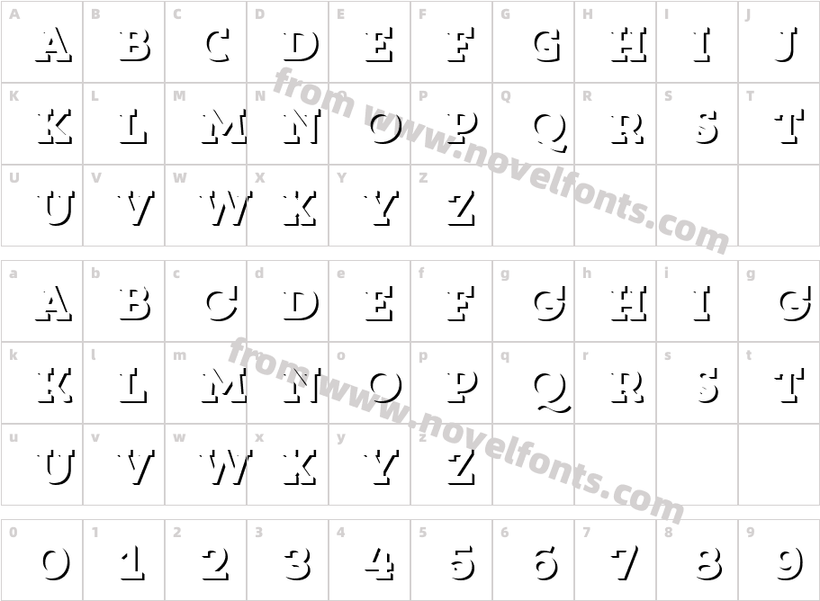 Core Magic W00 3D UpCharacter Map