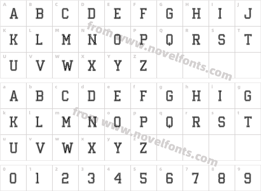 Courage Union Outline RoughCharacter Map