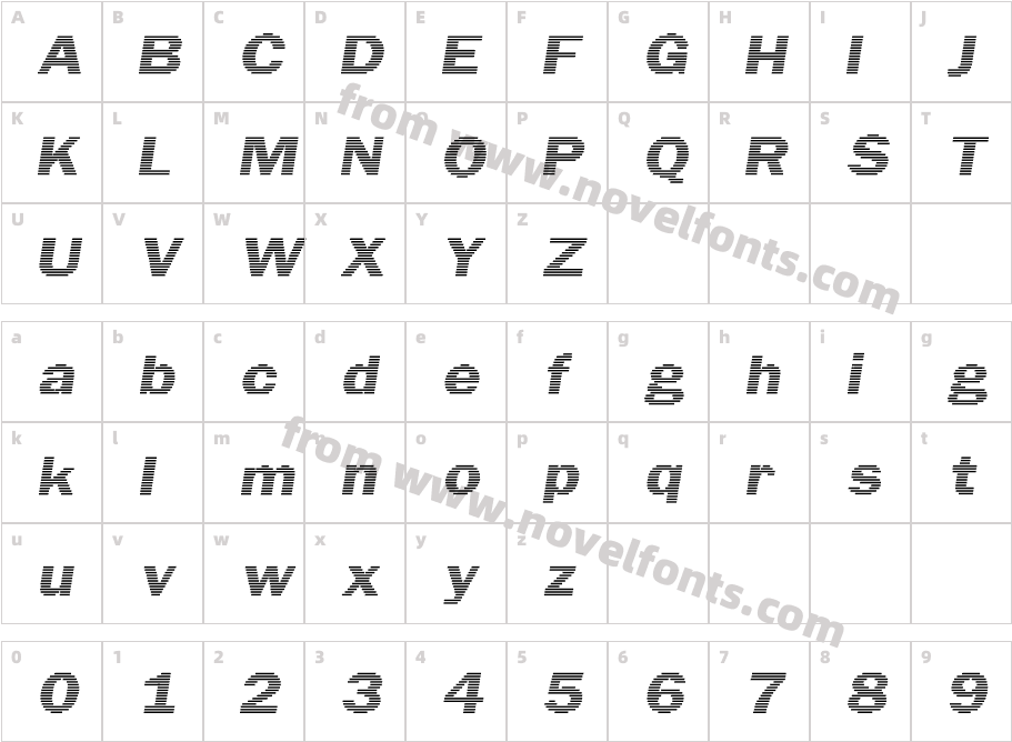 Linear Beam    0.5Character Map