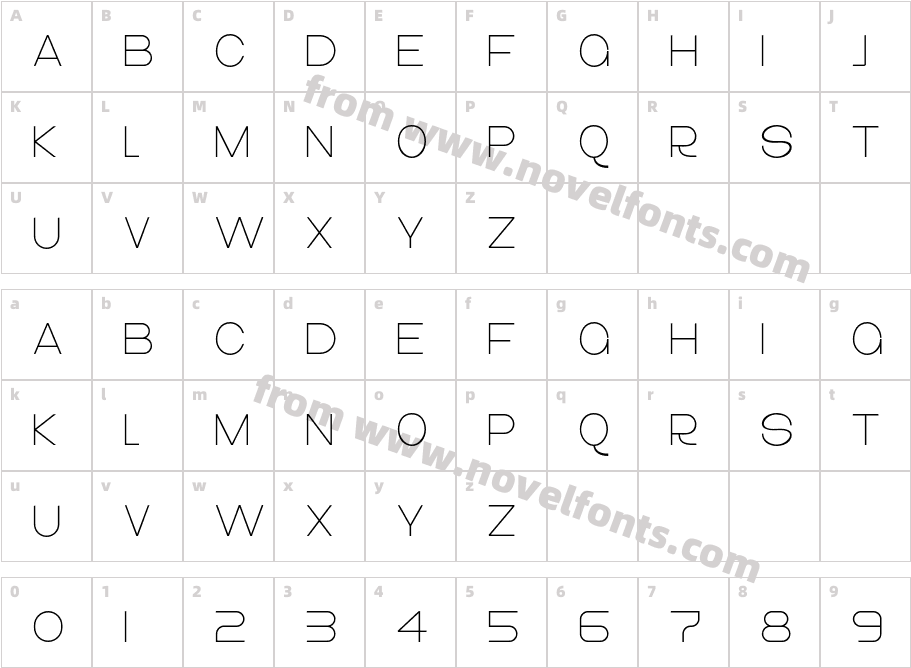 Crog ThinCharacter Map
