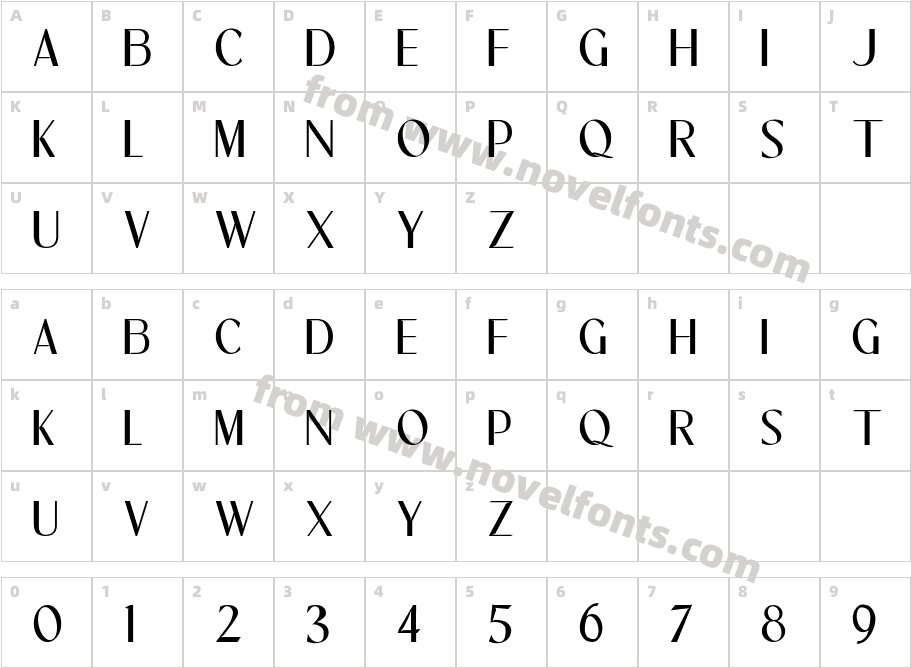 CroseverCharacter Map