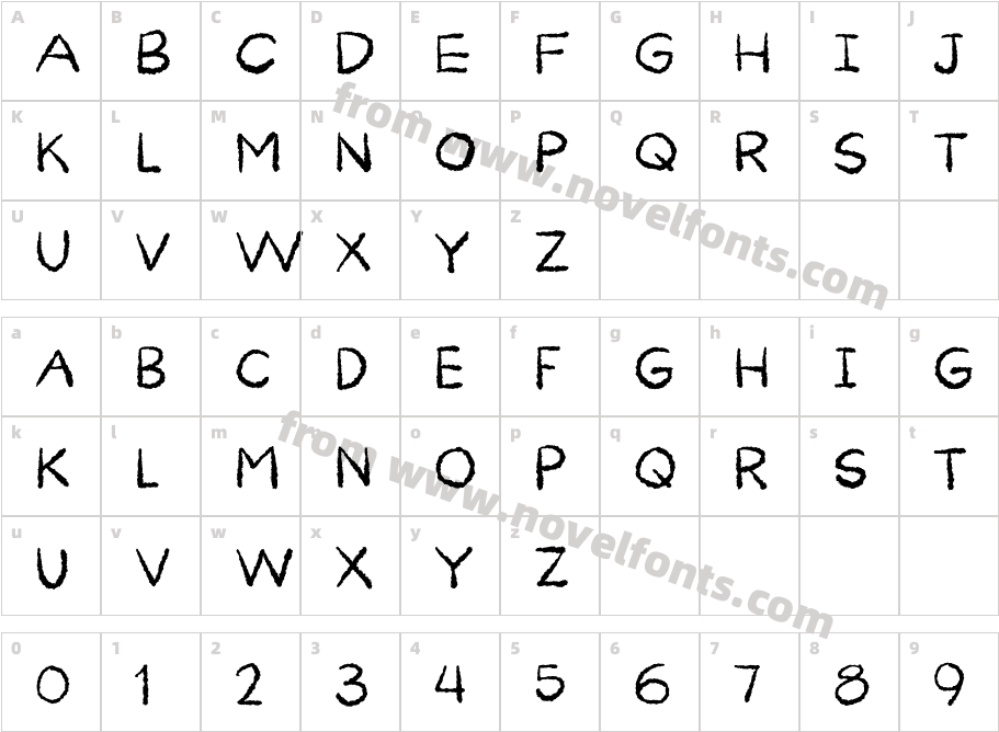 Curiousness DEMO RegularCharacter Map