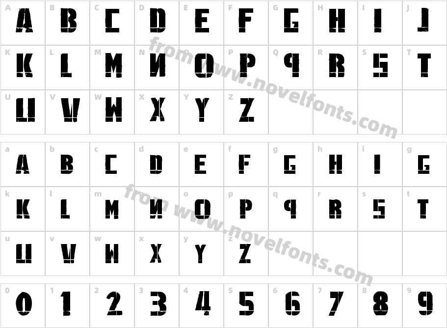 Linkin Park 1.0Character Map