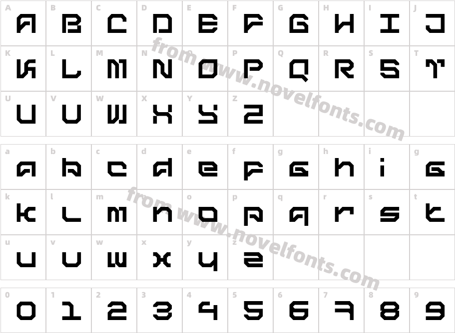 CypherCharacter Map