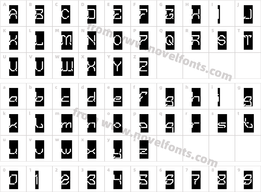 DIGITAL CURRENCY InverseCharacter Map