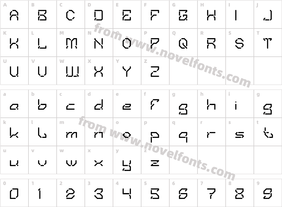 DIGITAL CURRENCY LightCharacter Map