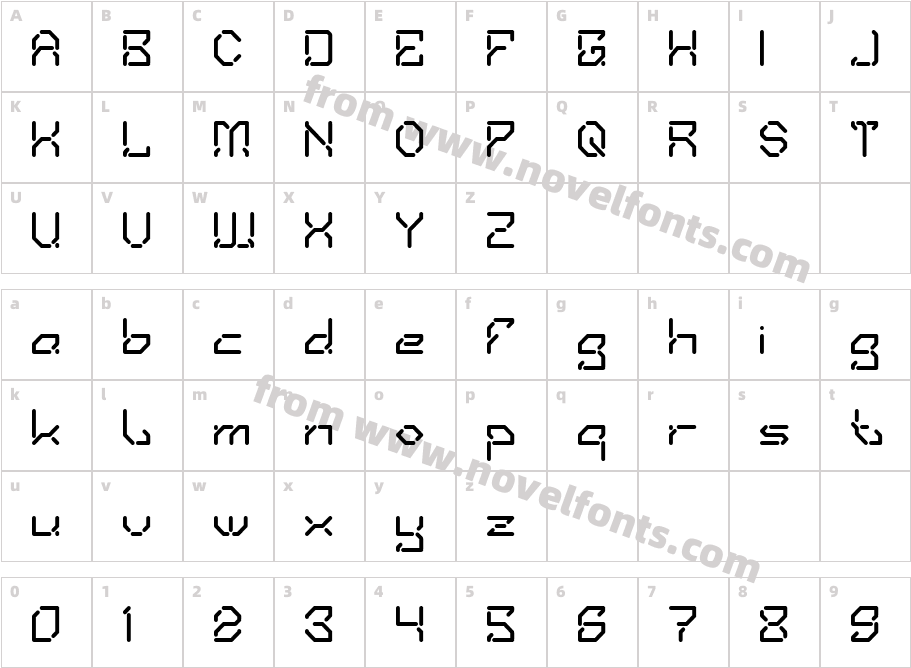 DIGITAL CURRENCYCharacter Map