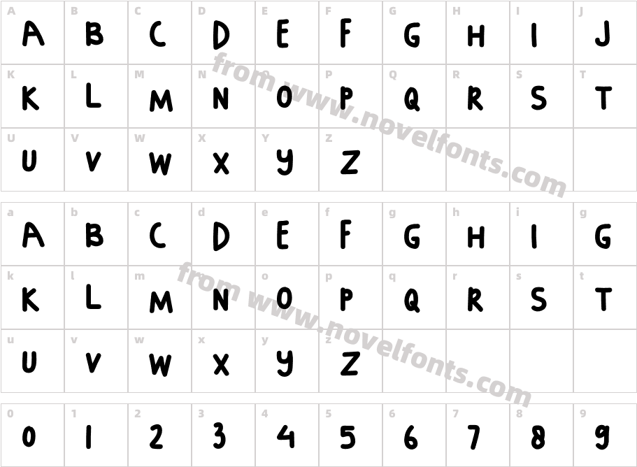 DIOMIRACharacter Map