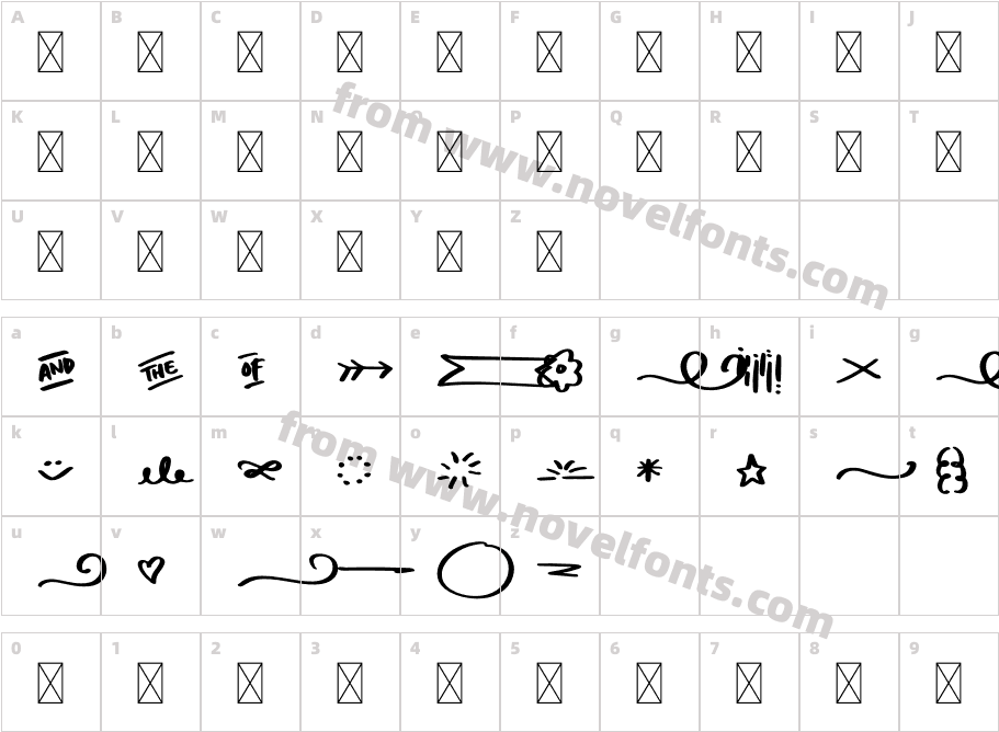 DOLANAN SymbolCharacter Map