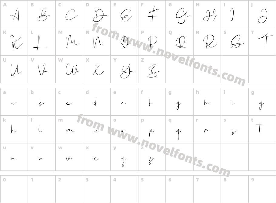 Dalgona BestolenCharacter Map