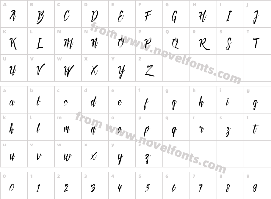 Deadhead BrushCharacter Map