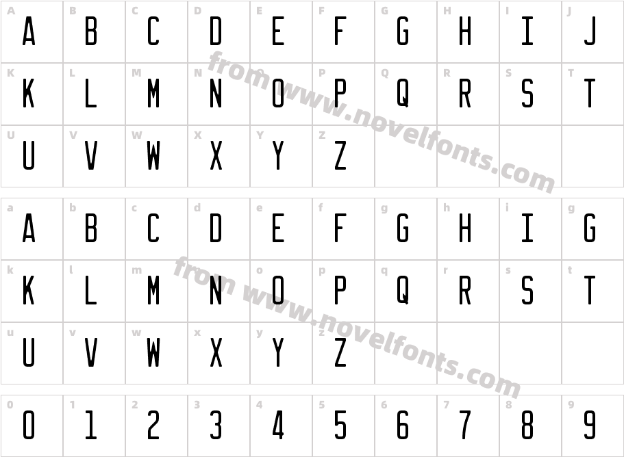 Dealerplate W00 North CarolinaCharacter Map