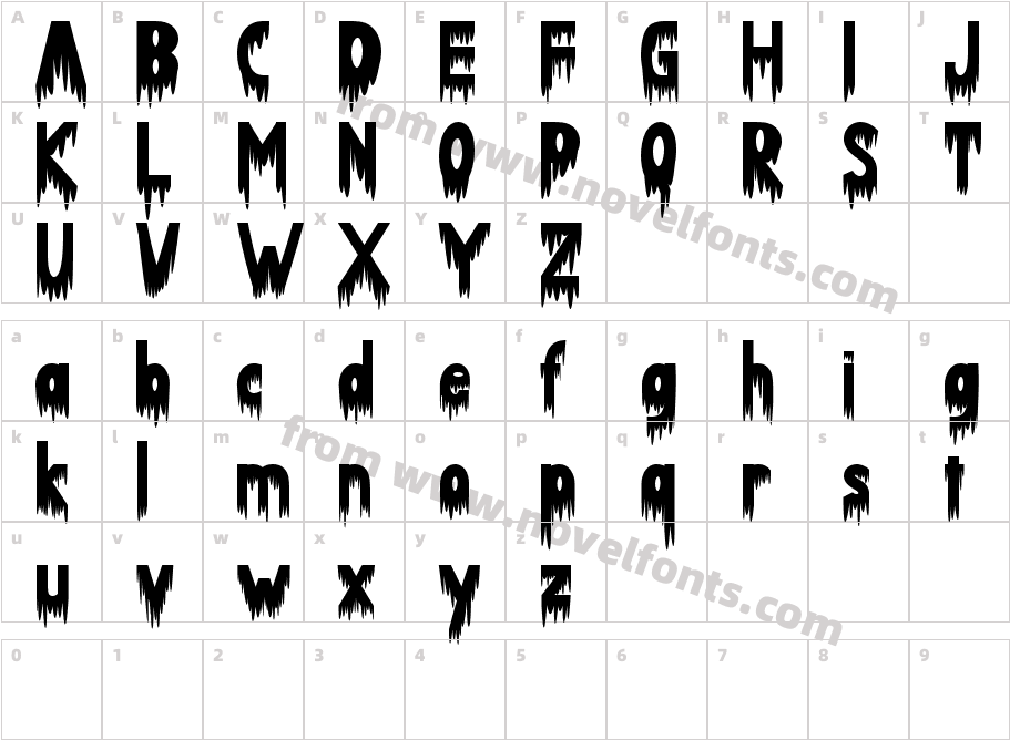 Death ZombieCharacter Map