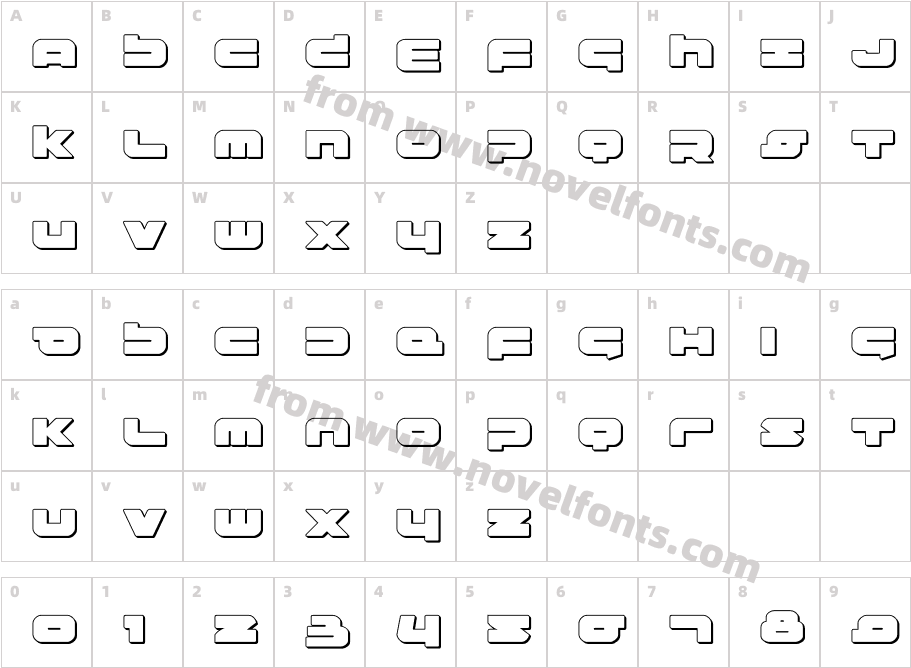 Delmoto 3DCharacter Map