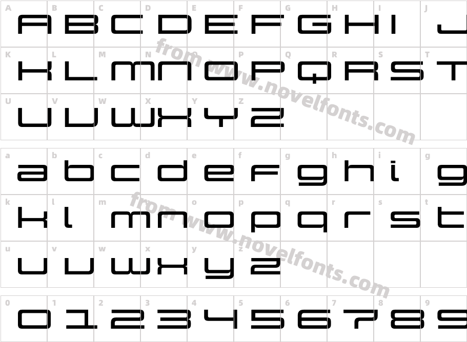 Design System D W01 700RCharacter Map