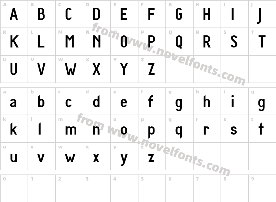 DiamanteCharacter Map