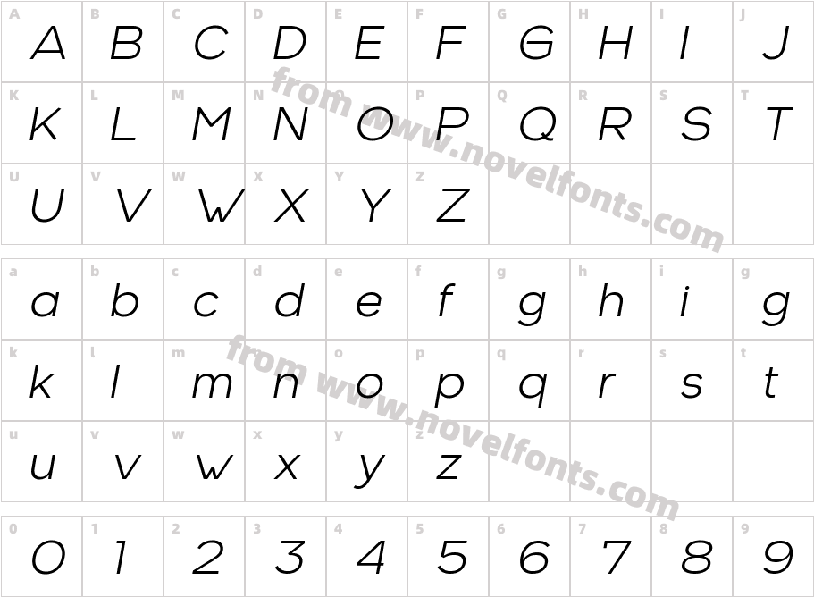 Diamond ItalicCharacter Map