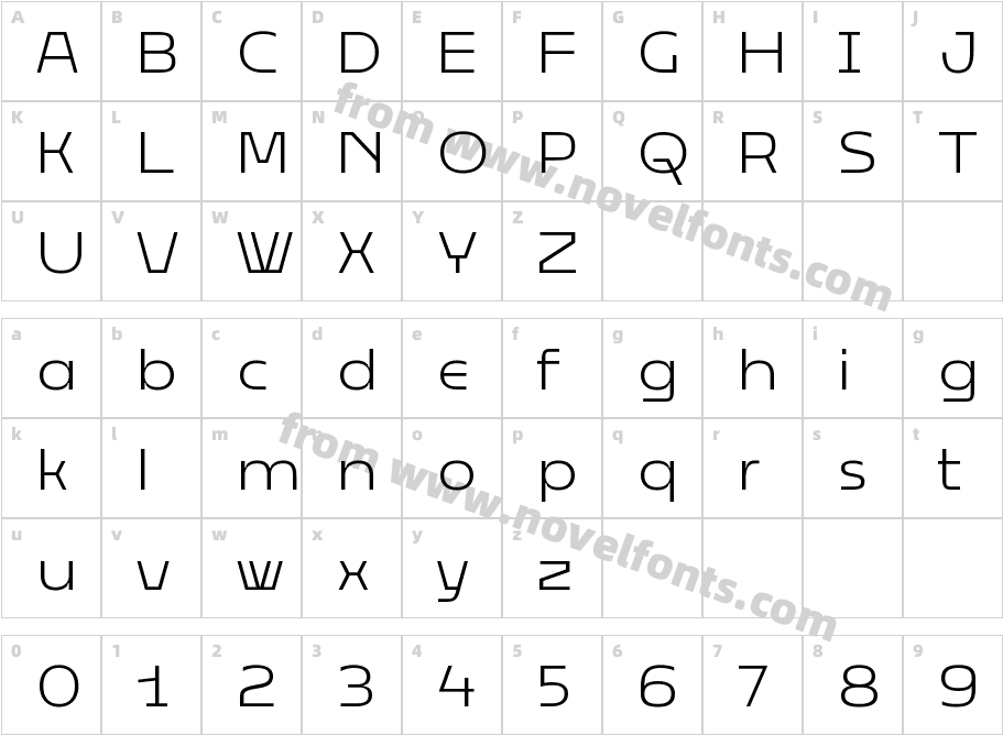 Displayer LightCharacter Map