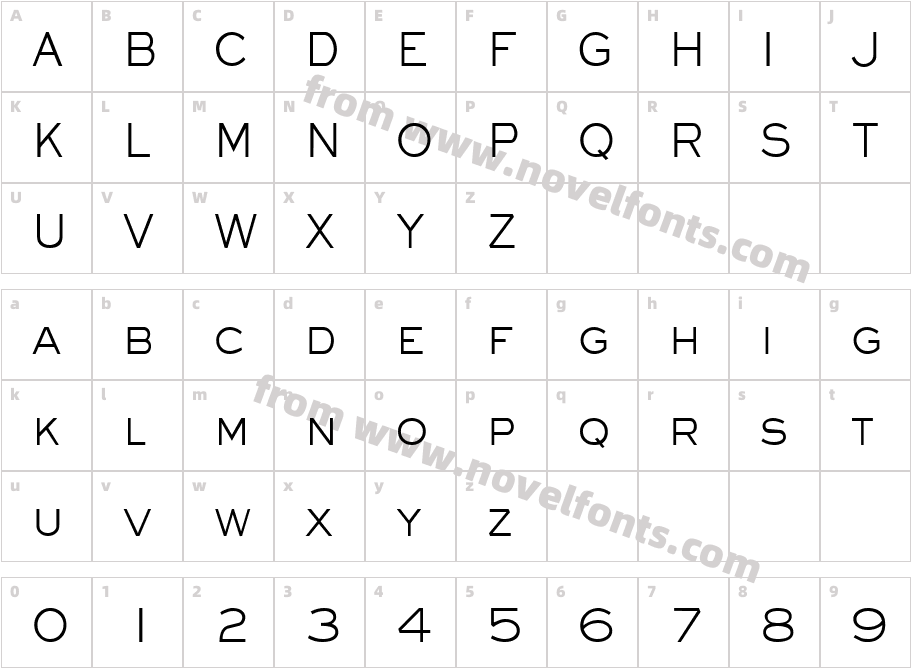 Doctor Eye Condensed NormalCharacter Map