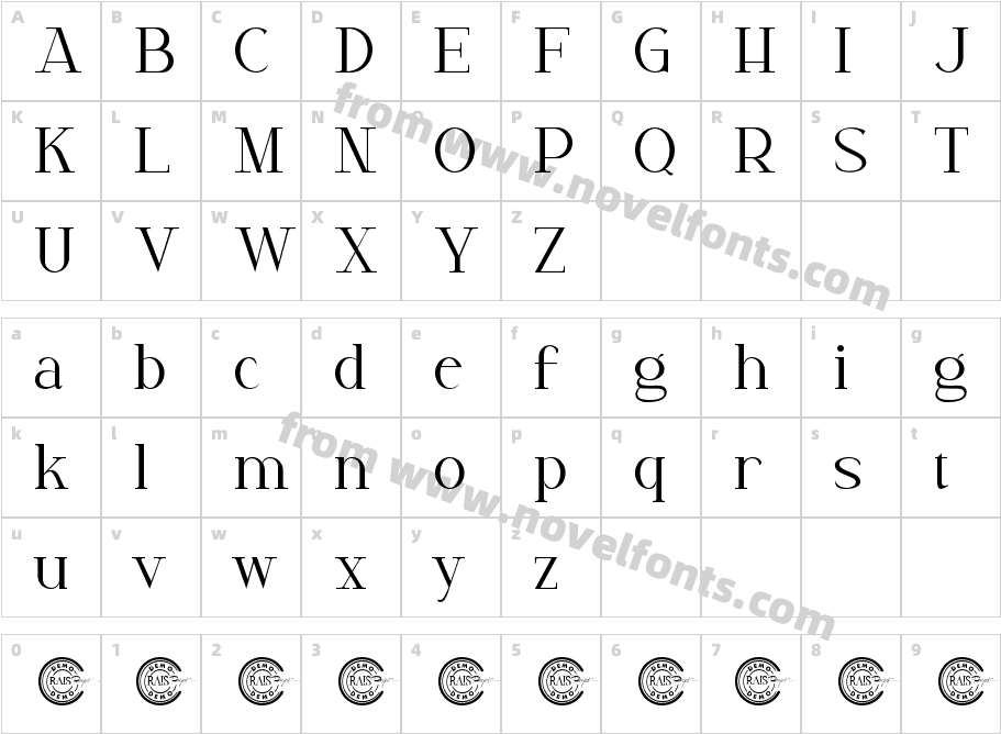 Dramatize Demo RegularCharacter Map