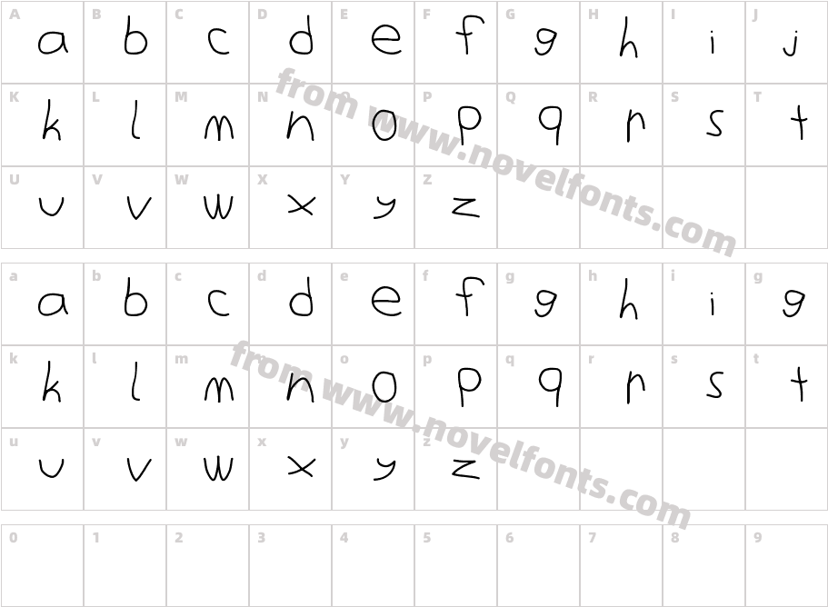 Dummy DazeCharacter Map