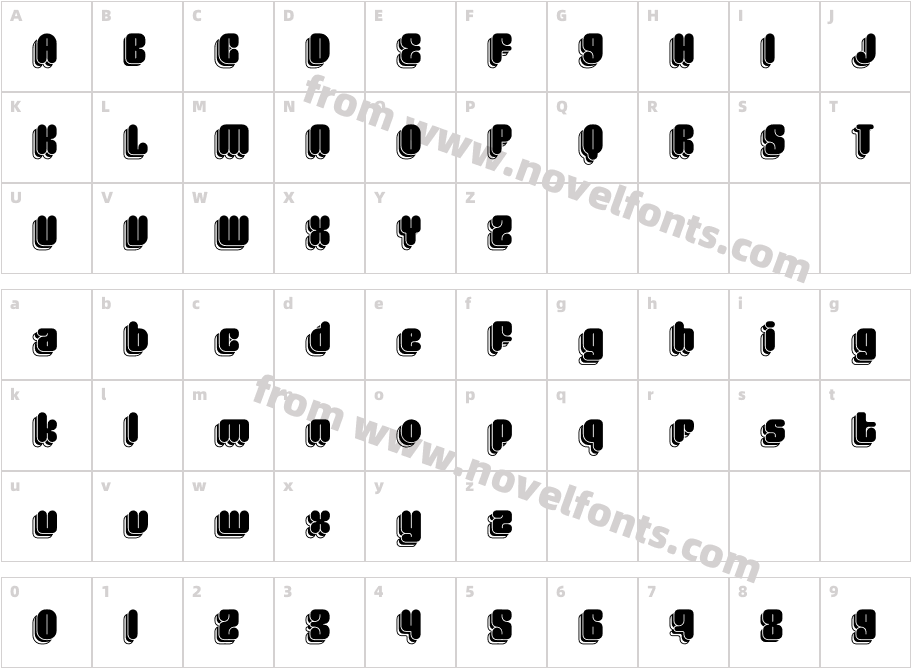 Dynamic Display EightCharacter Map