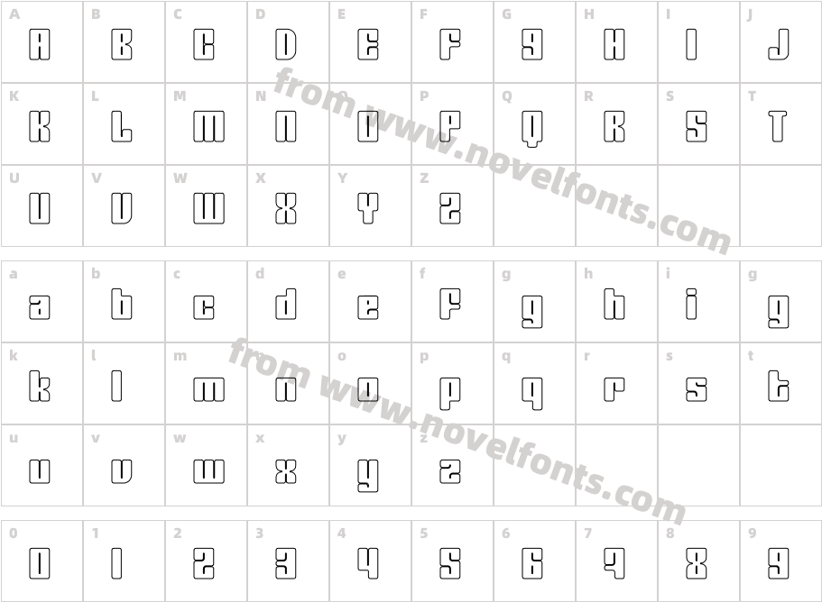 Dynamic Display ThreeCharacter Map