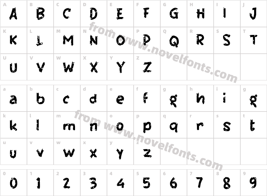 ENTER REDEEMCharacter Map