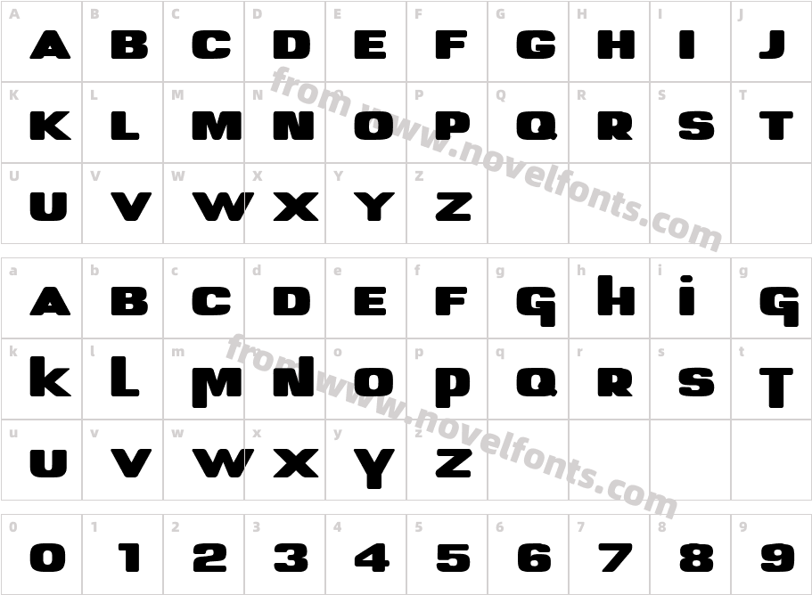 Little FaceCharacter Map