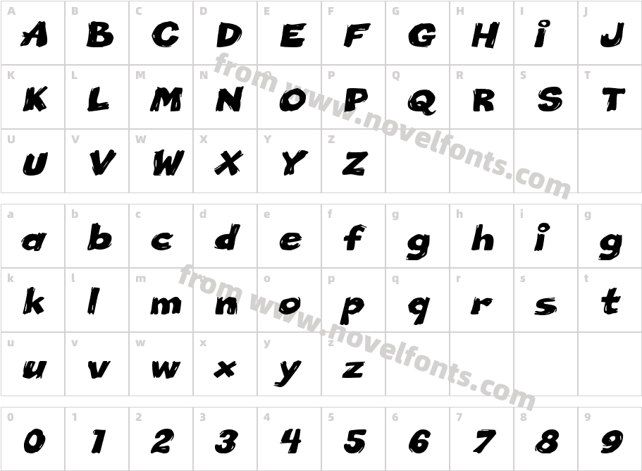 Little Piggy BTN WideCharacter Map