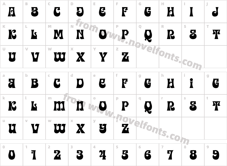 Easy BondCharacter Map