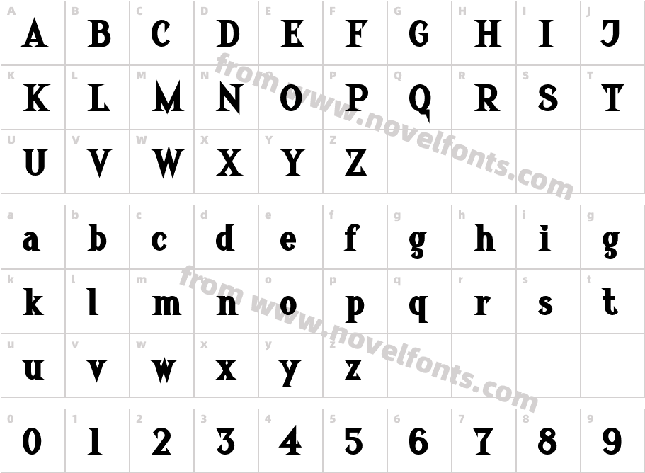 Ebbe BlackCharacter Map