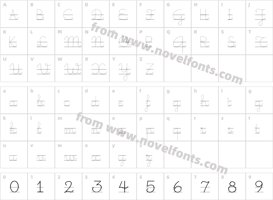 Little School 5Character Map