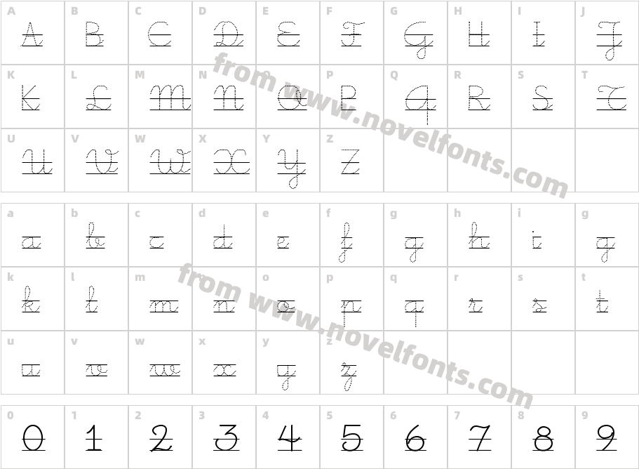 Little School 9Character Map