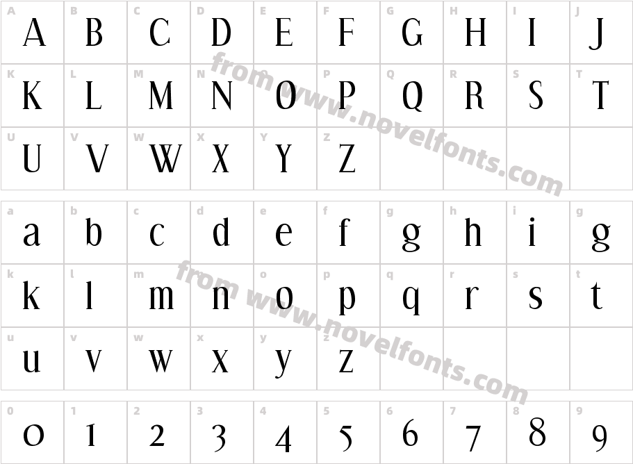 EffloresceCharacter Map