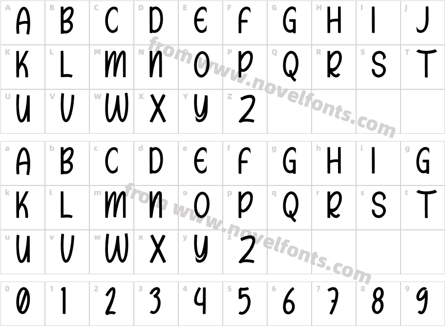 EfkijingCharacter Map