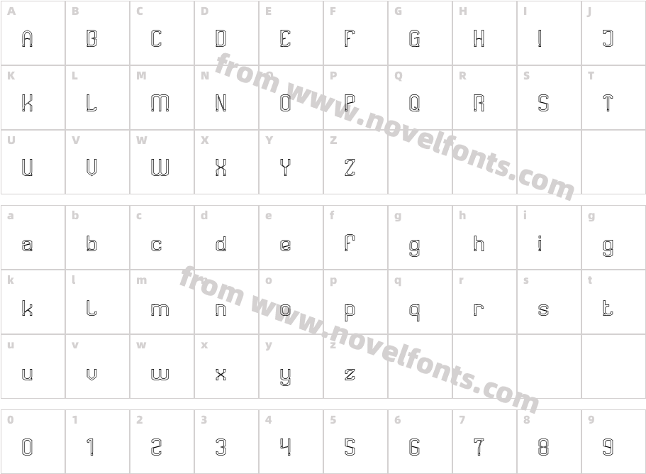 Electric Youth HollowCharacter Map