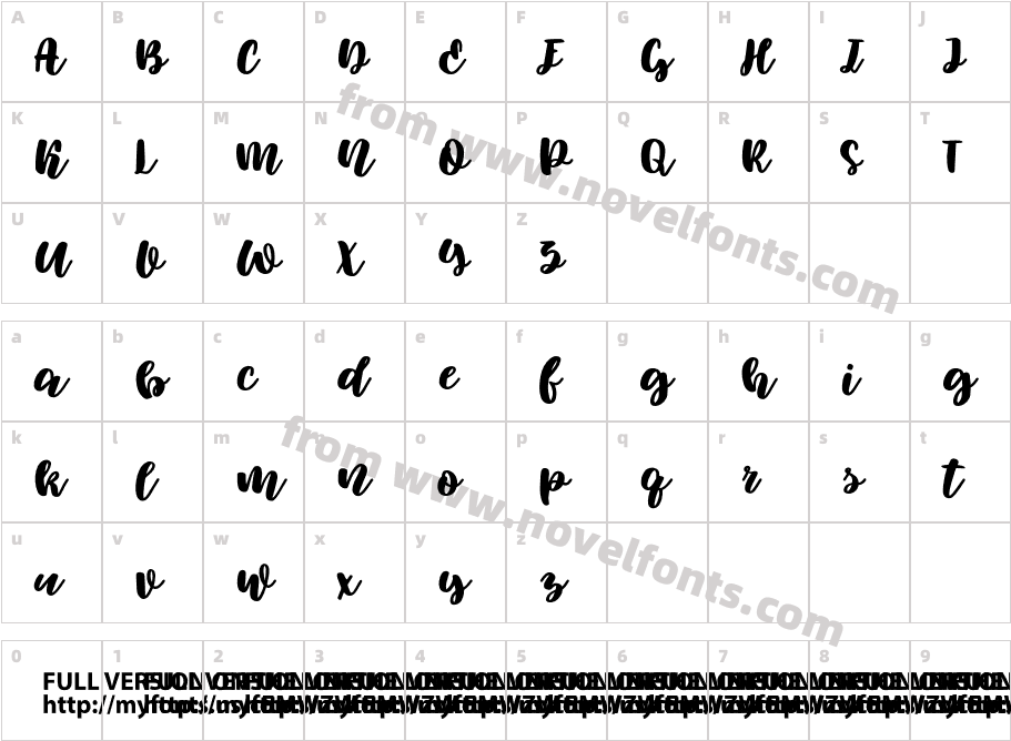 ElowenCharacter Map