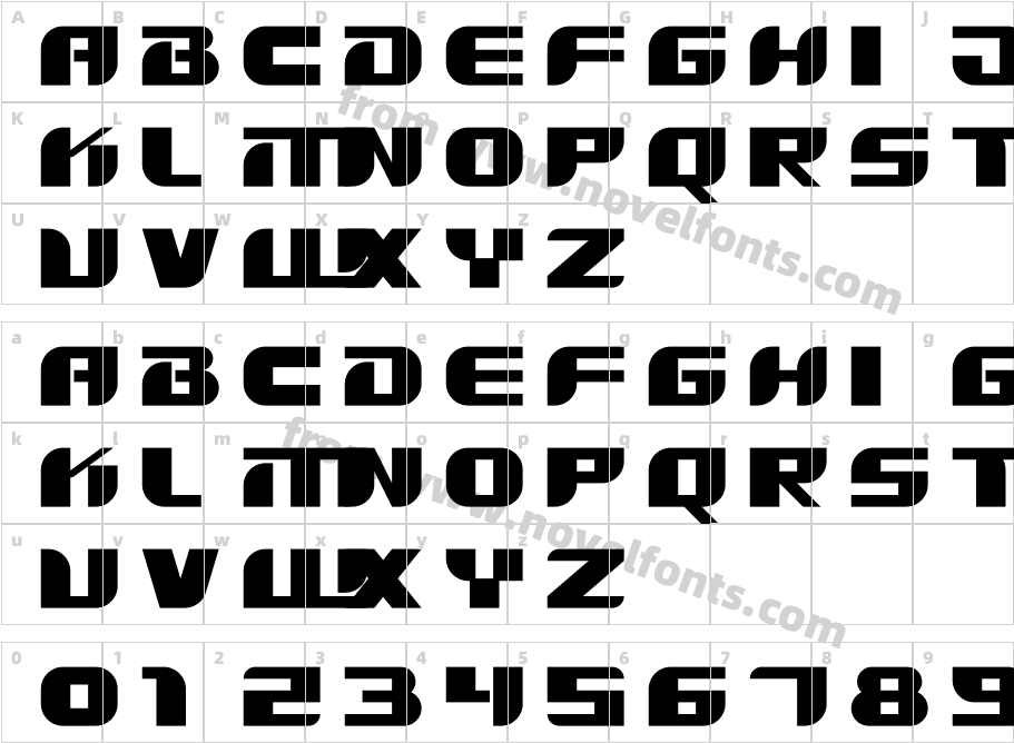 LixduCharacter Map