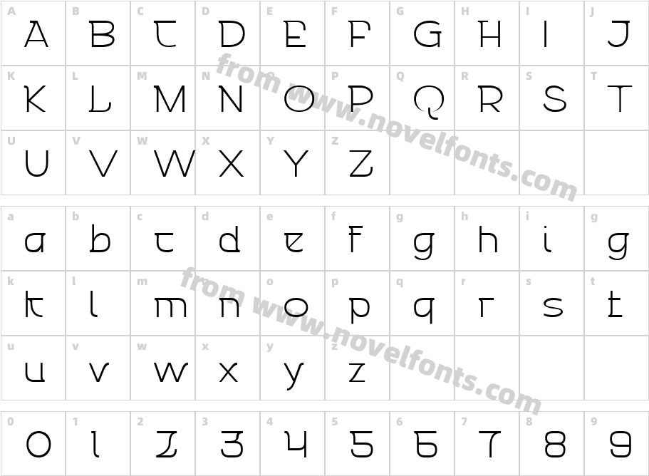 Emencut ThinCharacter Map