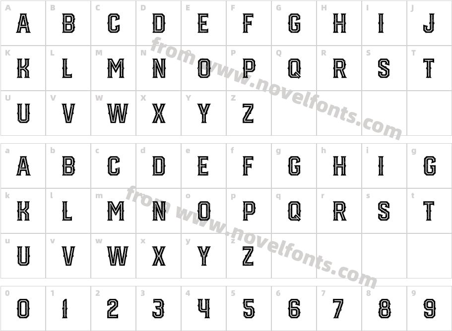Empera Inline VintageCharacter Map