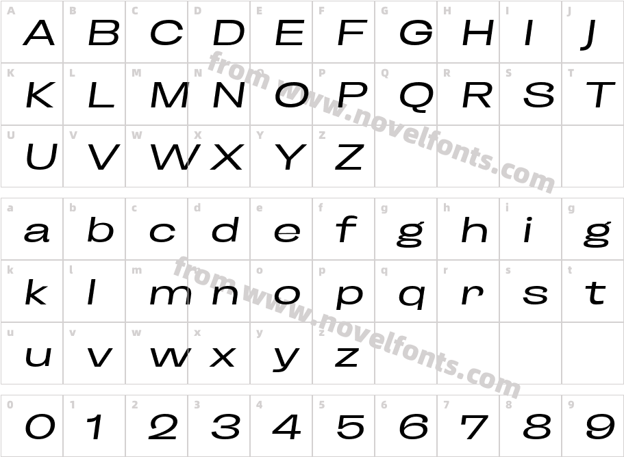 Enotria Ultra Expand Medium ItCharacter Map