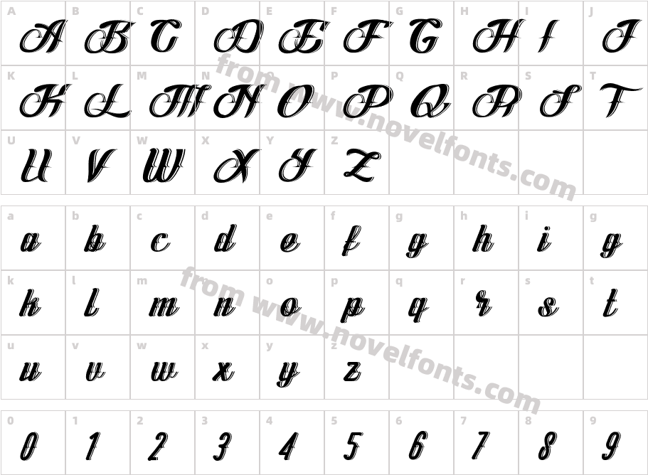 Logawa ShadowCharacter Map