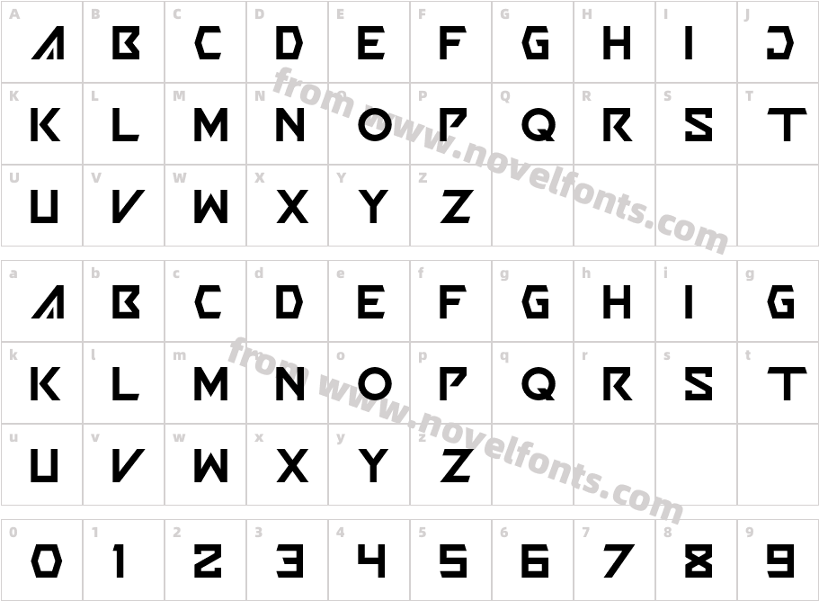 EvalterCharacter Map