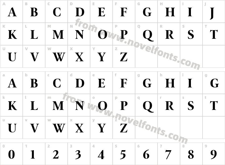 FFF_NEPSZA BADSAG BoldCharacter Map